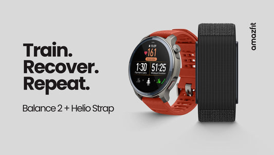 Amazfit presenta el reloj inteligente Balance 2 y la Helio Strap para un entrenamiento más inteligente, una mejor recuperación y un rendimiento máximo