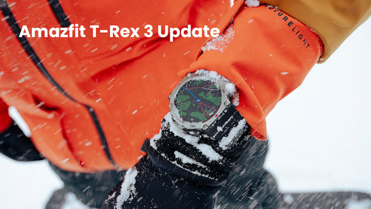 Enero 2025:Amazfit T-Rex 3 Update trae HYROX PFT y mejoras en el mapa POI