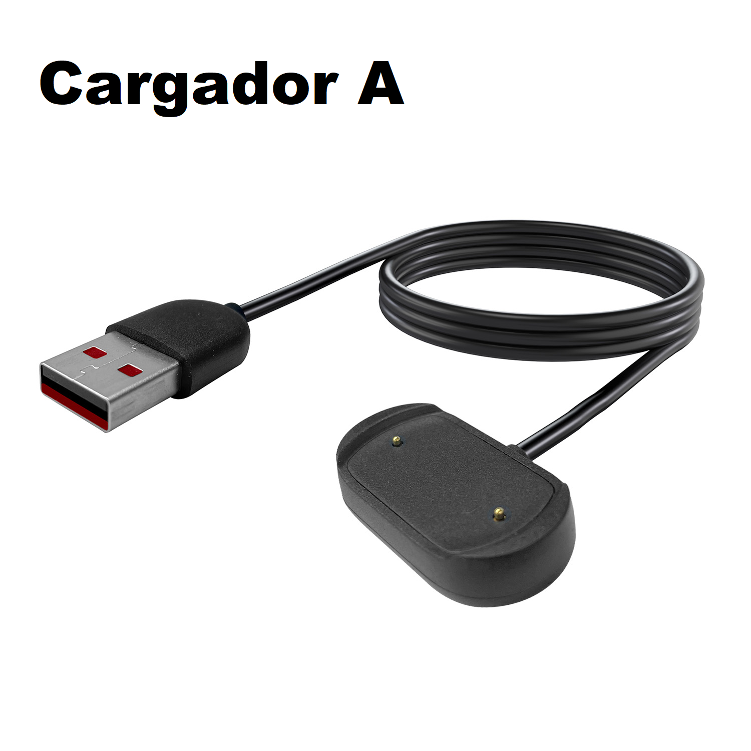 Cargador USB Para Amazfit GTR 4/GTS T-Rex/Ares/Bip U/Pop/3  Lite/COR/Stratos/Verge/Pace/Nexo Cable De Carga Base
