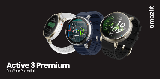 Amazfit presenta el Active 3 Premium: Convierte el movimiento diario en un progreso significativo para corredores principiantes