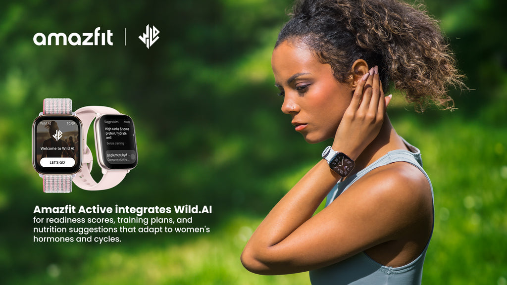 Zepp Health se asocia con Wild.AI para ofrecer una innovadora aplicación de bienestar para mujeres en los relojes inteligentes Amazfit