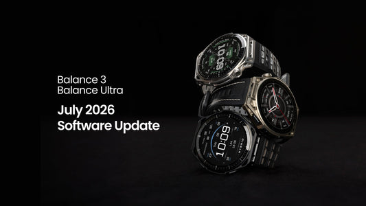 Actualización de software para Amazfit Balance Ultra y Balance 3: Navegación más inteligente y mejor control del mapa
