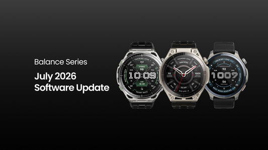 Actualización de software de la serie Amazfit Balance: Entrenamiento, navegación e información sobre salud más inteligentes