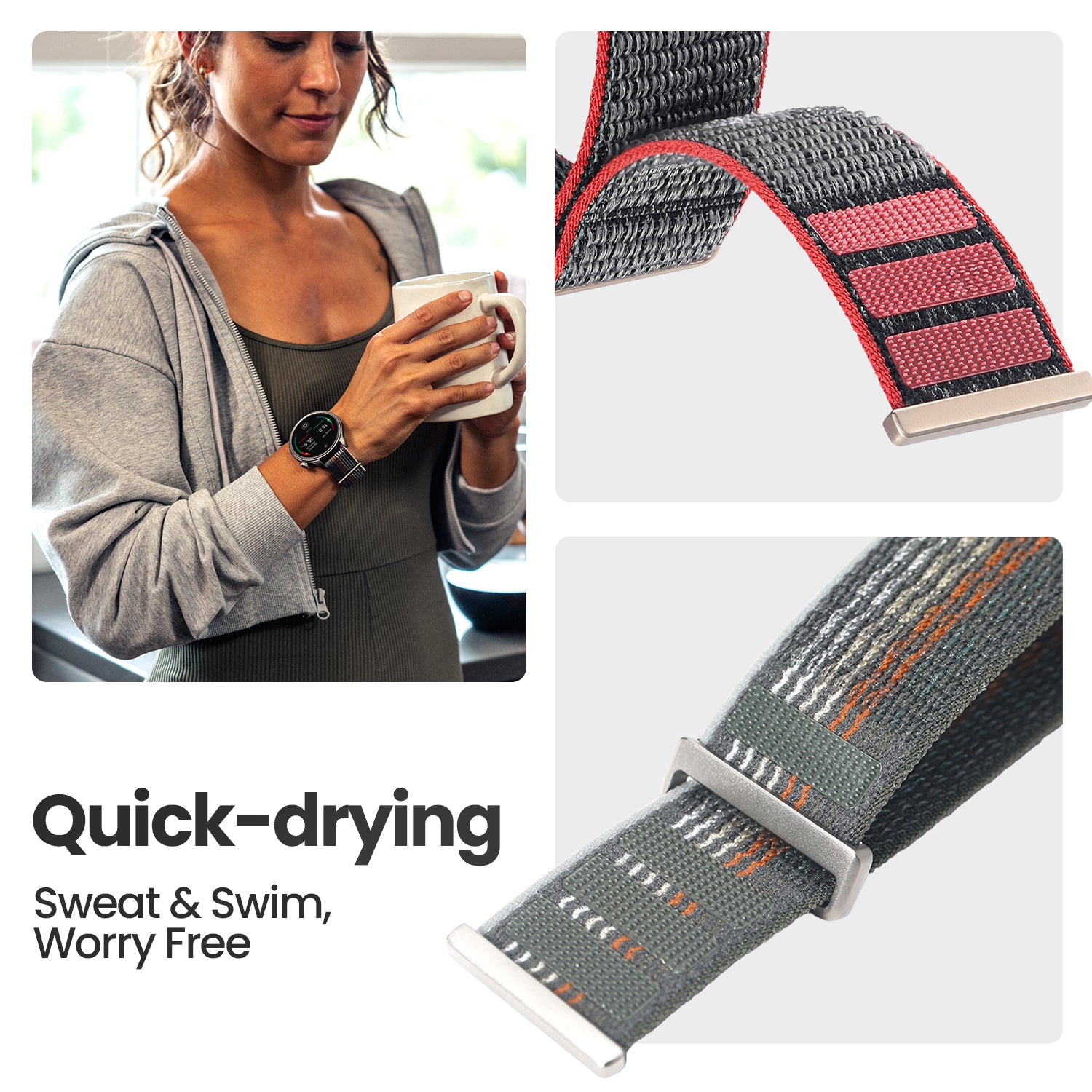 tamaño correa amazfit bip