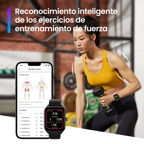 Reloj inteligente Amazfit GTS 2 para hombre, Android y iPhone, llamada  telefónica Bluetooth, ALEXA y GPS integrados, reloj de fitness con 90 modos  deportivos, rastreador de oxígeno en sangre, frecuencia cardíaca y